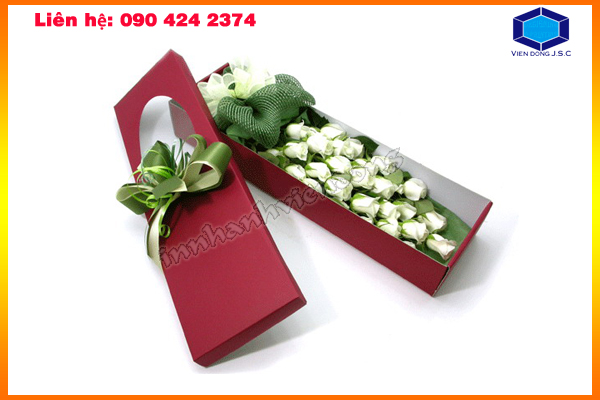 Cung cấp hộp đựng hoa hồng giá rẻ, có sẵn tại Hà Nội | Mẫu hộp đựng hoa hot 2017 | In nhanh Lay ngay Ha Noi HCM, Cung cap Tui, Hop dung qua
