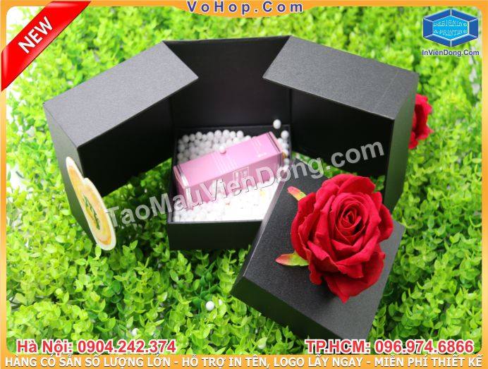 Địa chỉ bán lẻ hộp đựng quà tặng  | Cung cấp hộp đựng hoa hồng giá rẻ, có sẵn tại Hà Nội | In nhanh Lay ngay Ha Noi HCM, Cung cap Tui, Hop dung qua